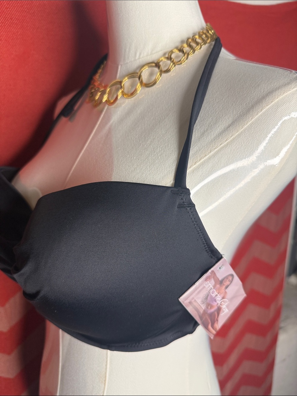 smart & sexy Black Halter Bralette